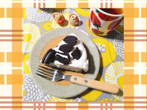 おなじみのオレオチーズケーキ♡